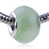Jade Green Murano  Glass  European Beads