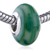 Seaweed Green Polymer Clay European  Beads 