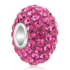 Gorgeous Rose October Birthstone Swarovski Crystal 925 Sterling Silver Style Pandora Beads