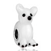Cute Polar Bear Crystal Murano Glass Wheel Spacer All Brand Beads Charms B...