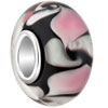 Pugster Black With White Flower