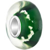 Bits And Pieces Green 925 Sterling Silver Murano Glass Beads Charms Bracelets