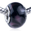 Pink Floating Cloud Murano Glass European Beads