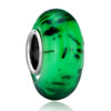 Translucent Emerald Green Fit All Brands Murano Glass Beads Charms Bracelets