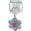 Daisy Rhinestone Italian Charm