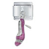 Pink Shoe Italian Charm