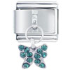 May Emerald Color Butterfly Italian Charm