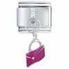 Pink Wallet Italian Charm