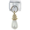 Drop  Pearl  White Italian  Charm 