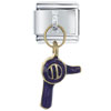 Hair Dryer Purple Italian Charm