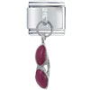 Sunglasses Red Italian Charm