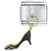Dress Shoe Purple Italian Charm