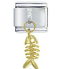 Fishbone Italian Charm