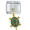Dangle Turtle Italian Charm