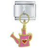 Water Can Pink Italian Charm