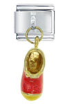 Clog Red Italian Charm