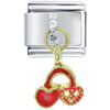 Dangle Cherries Italian Charm