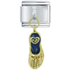 Slipper Blue Italian Charm