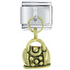 Handbag  Gold   Italian   Charm 