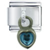 Dangle March Heart Italian Charm