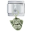 Silver  Goblin  Italian  Charm