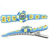 Butterfly And Sun Fimo Round Hair Clip