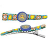 Sun And Flower Fimo Hair Clip