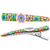 Tropical Flower Fimo Hair Clip