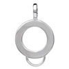 Round Circle 925 Sterling Silver Pendant