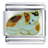 Calico Cat Italian Charm