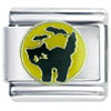  Halloween  Cat Italian Charm