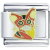Red Calico Cat Italian Charm