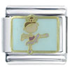 Ballerina Dance Italian Charm
