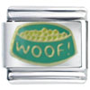 Green Dish Italian Charm