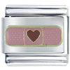 Bandaid Red  Heart  Italian Charm