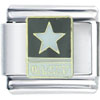 Army Star Italian Charm