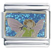 Fairy Angel With Pink Wings Italian Charm