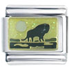 Black Buffalo Italian Charm