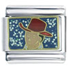 Cowboy In Red Hat Italian Charm