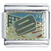 Dog Tag Stamp Italian Charm