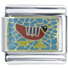 Red Bird Italian Charm