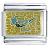 Blue Roadrunner Bird Italian Charm