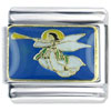 Angel With Trumpet Italian Charm