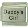 Daddys Girl Laser Italian Charm