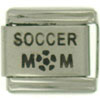 Soccer Mom Charm Laser Italian Charm