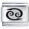 Cancer Symbol Laser Italian Charm