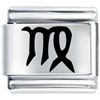  Virgo  Symbol Laser Italian Charm
