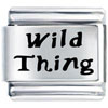Laser Wild Thing Italian Charm