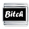 Bitch Laser Italian Charm