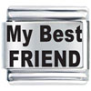 My Best Friendship Italian Charms